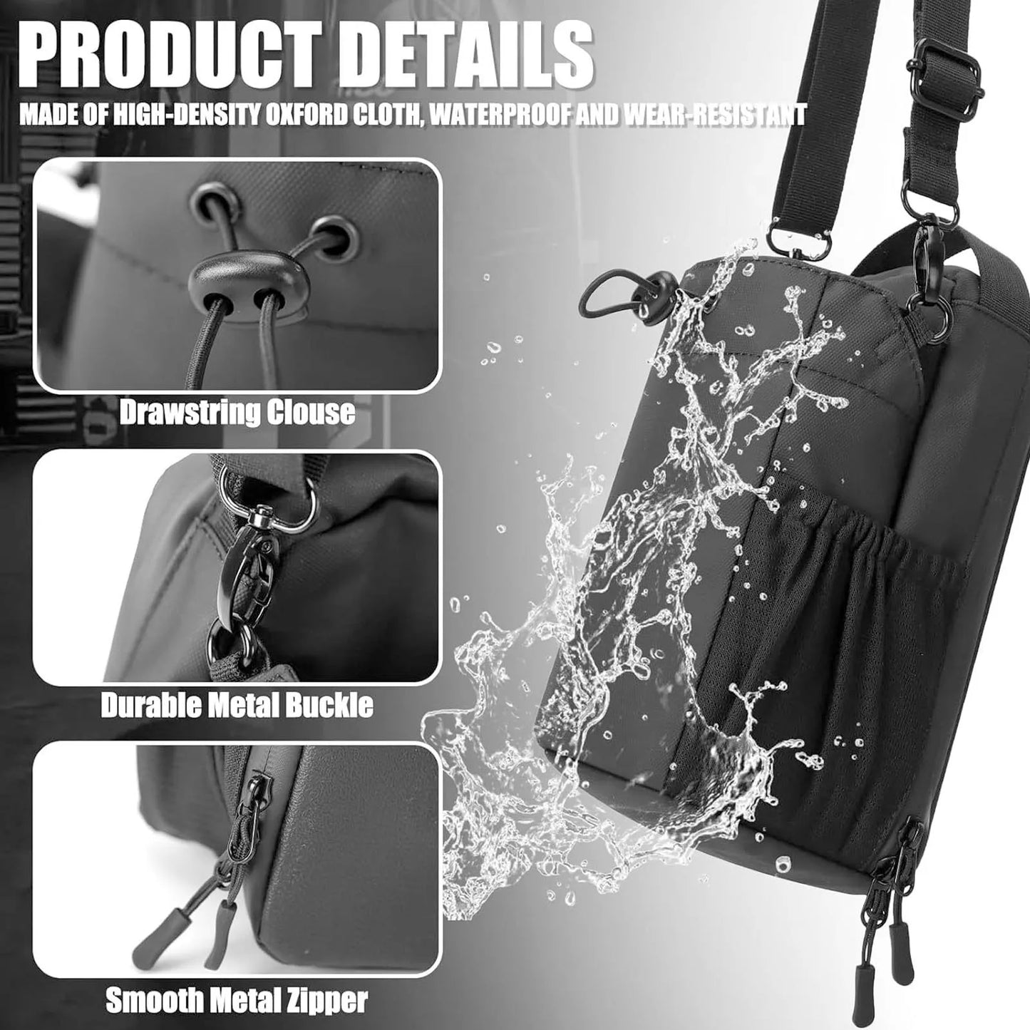 Magnetic Gym Bottle Carrier